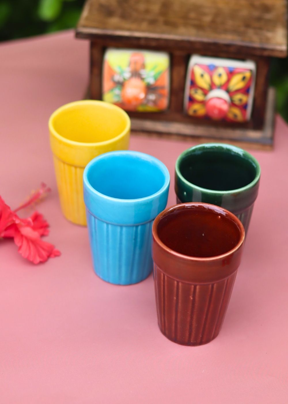 handmade Set of 4 - Daily Sip Kulhad