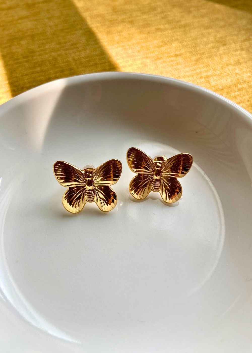 waterproof Butterfly Studs