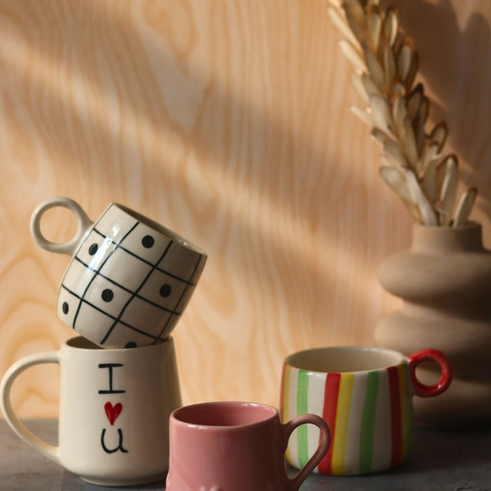 buy 3, get 4 mugs made by ceramic