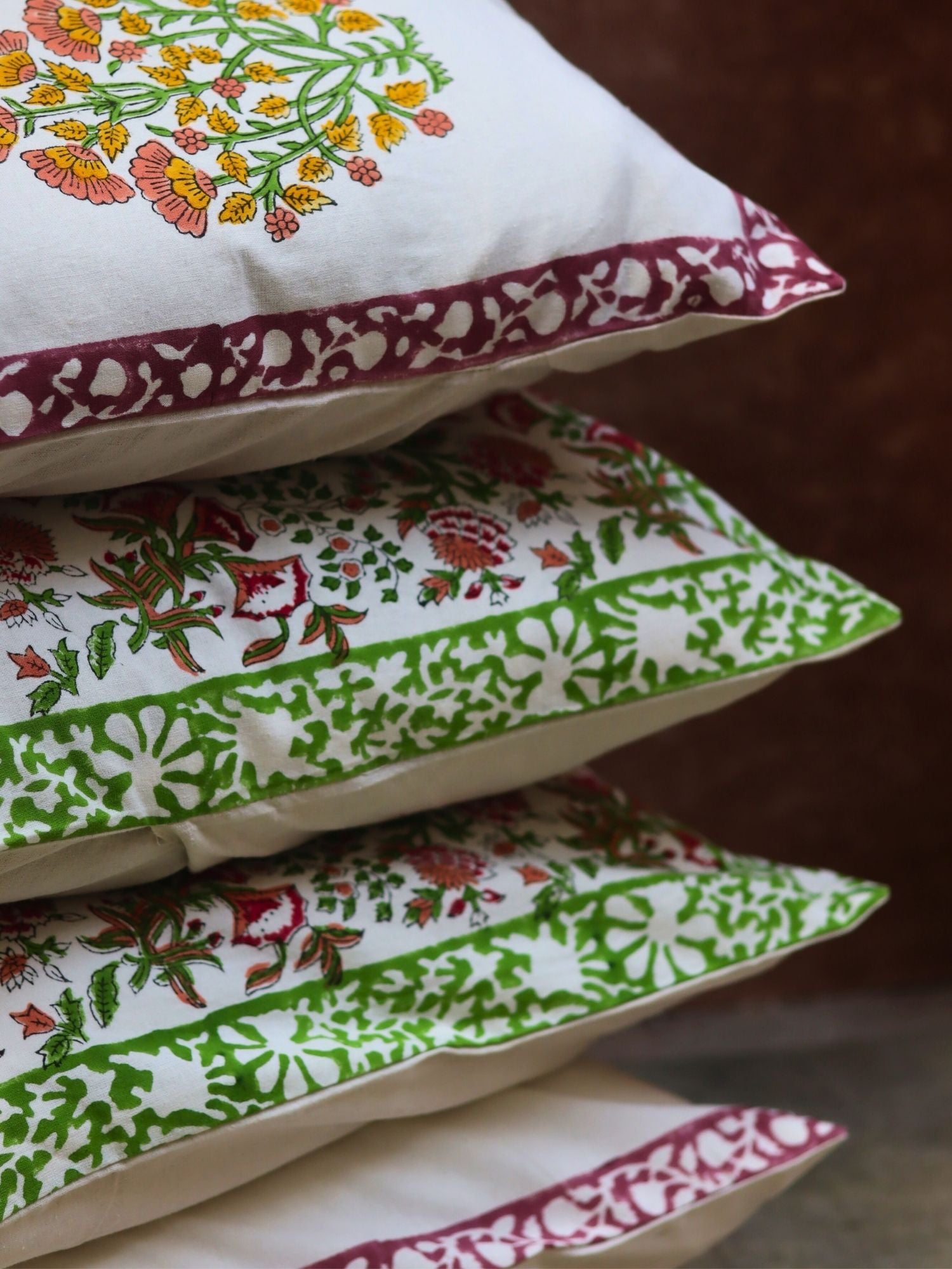 handmade Dreamy Delight & Liana Vine Cushion Covers combo