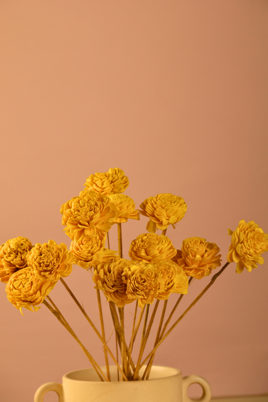 Dried flower bouquet for home decor