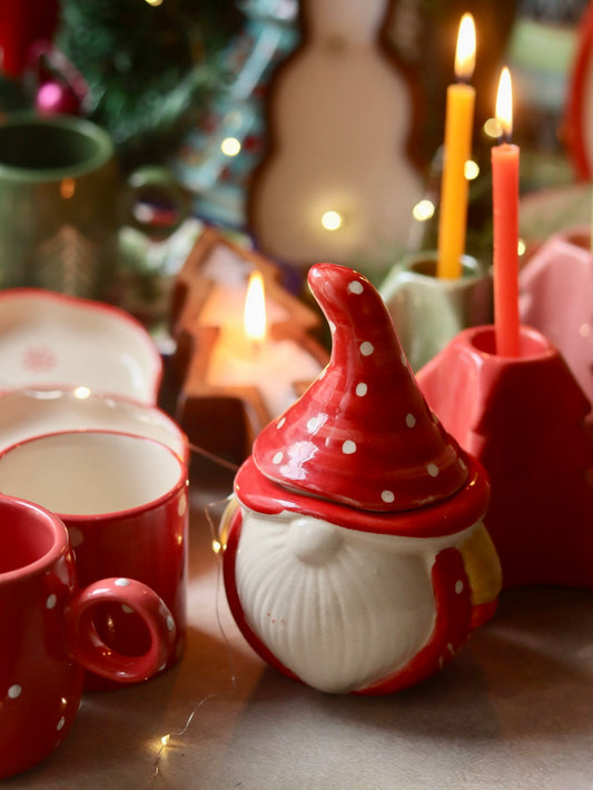 The cutest Santa Jar