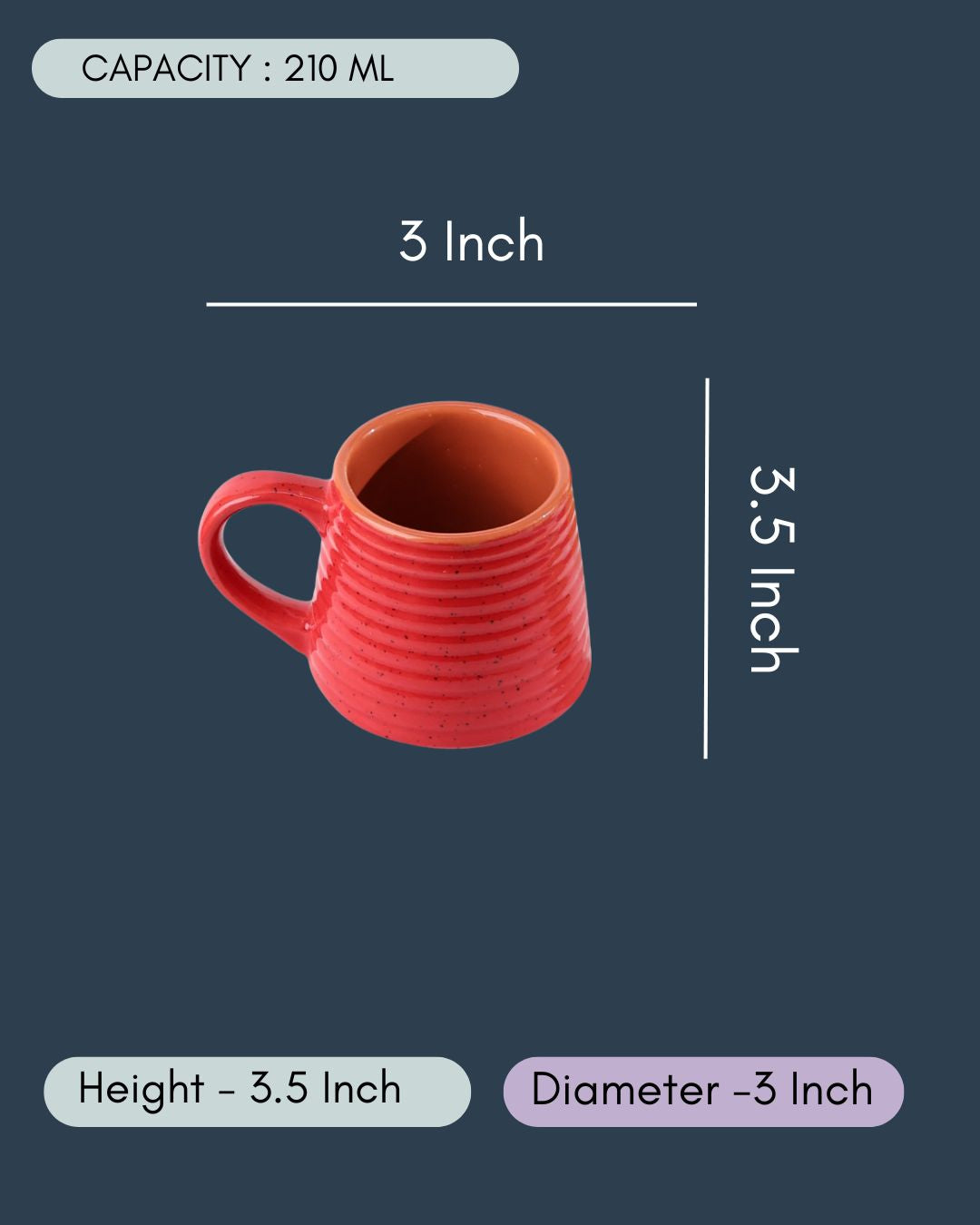 Red Ring Coffee Mug