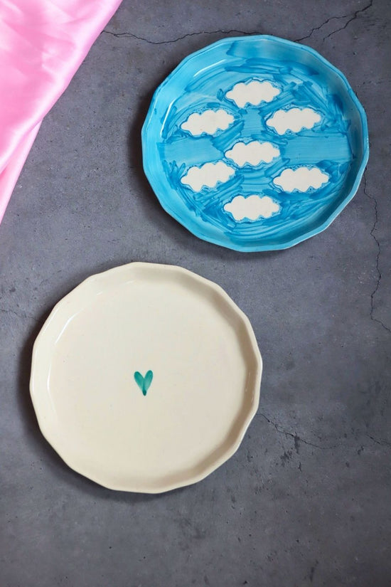 Ceramic Snack Plates 
