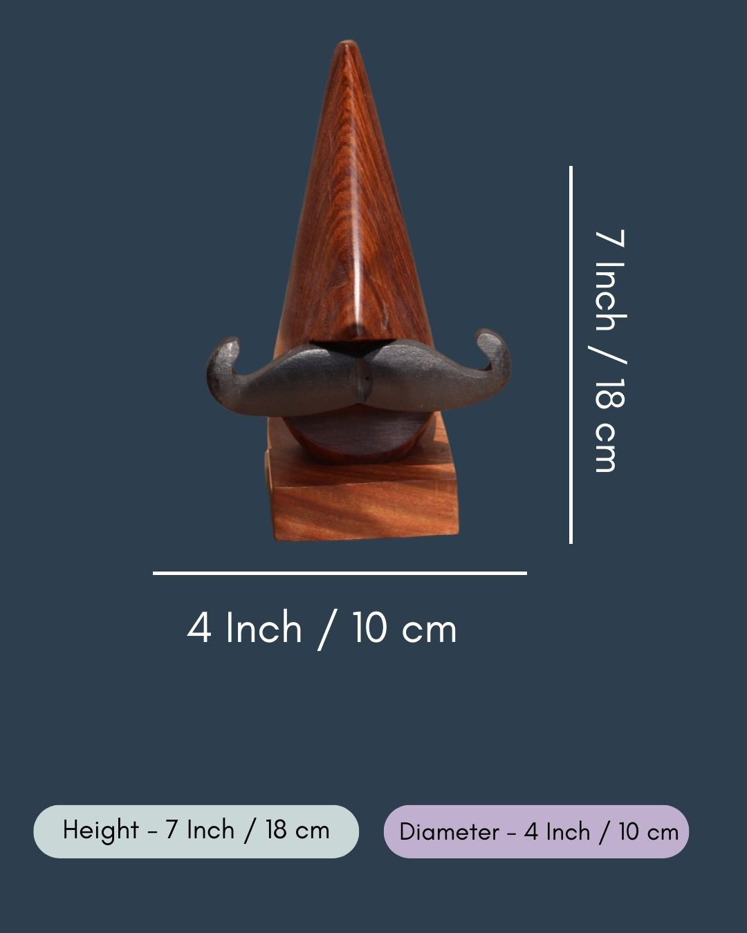 Moustache Specs Stand