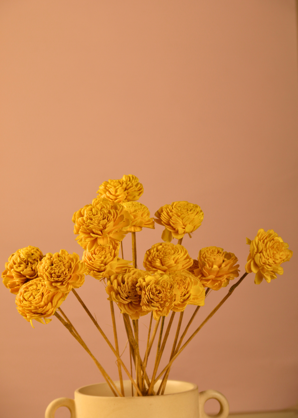 Dried natural flower bunch
