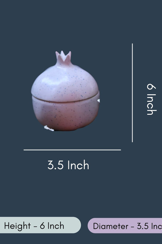 White Speckled Anar Jar