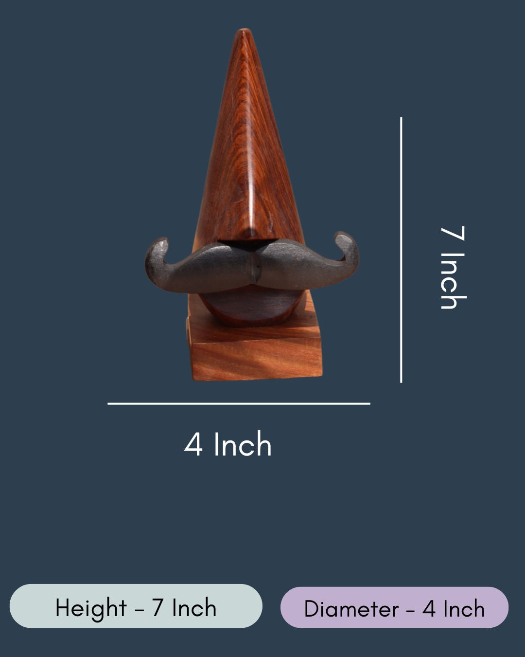 Moustache Specs Stand