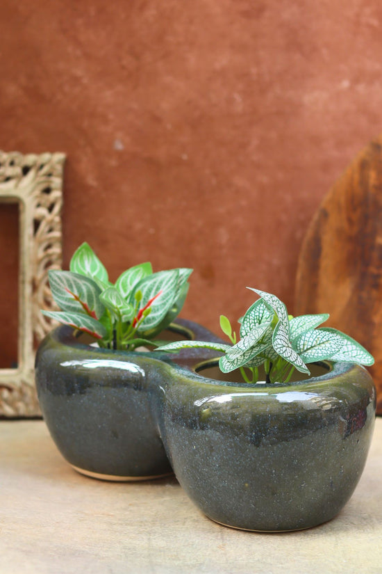 Handmade Twice a bloom planter