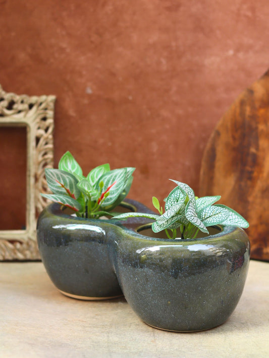 Handmade Twice a bloom planter