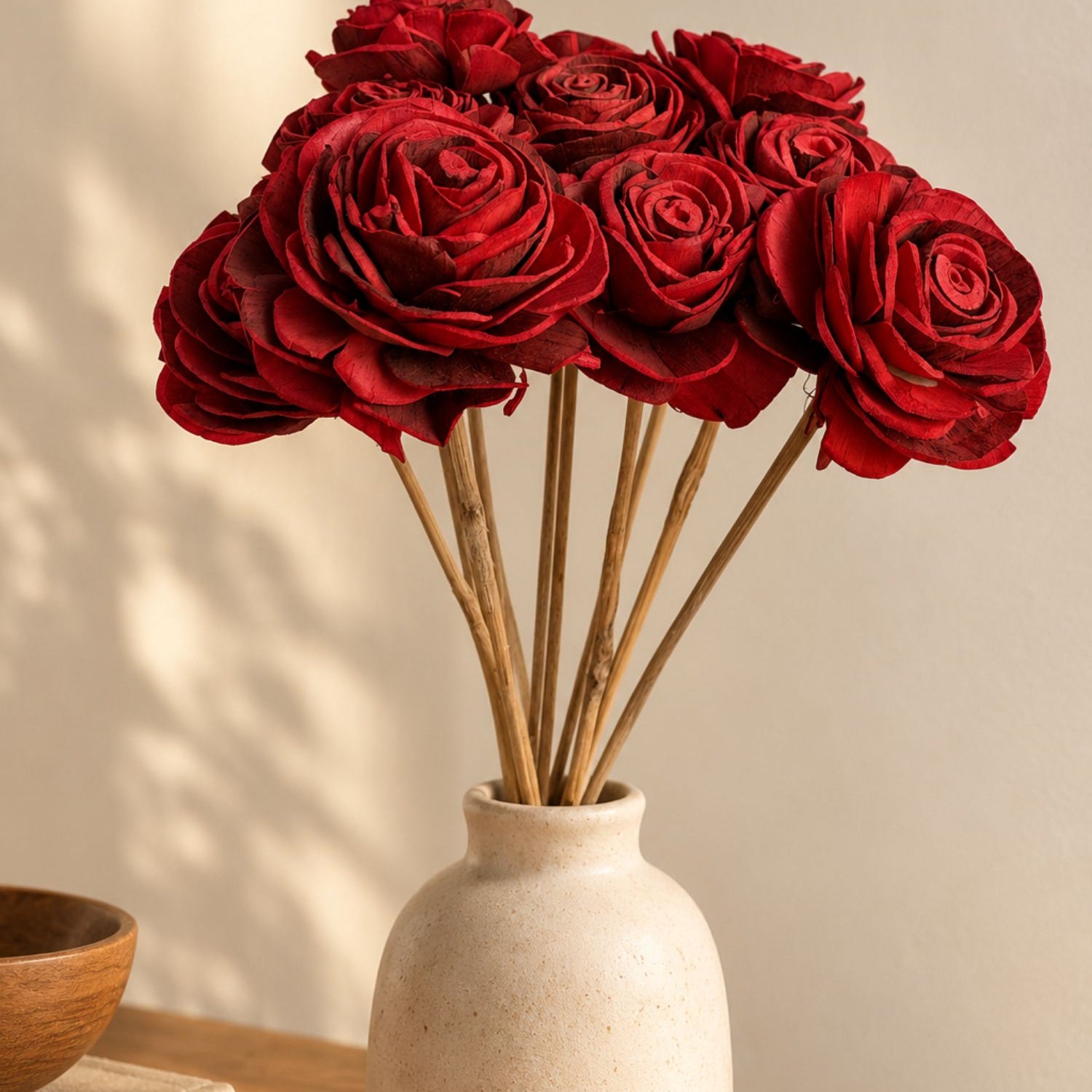 Handmade Scarlet Serenity Bunch