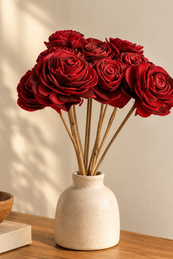 Handmade Scarlet Serenity Bunch