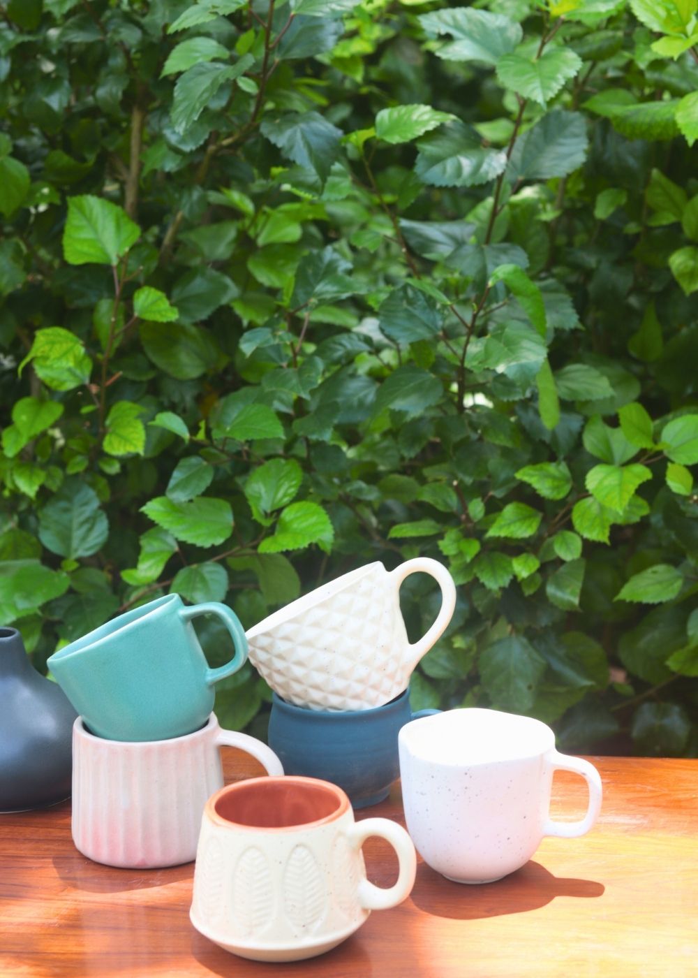 Set of 6 Neutral Mugs (for the price of 5) made by ceramic