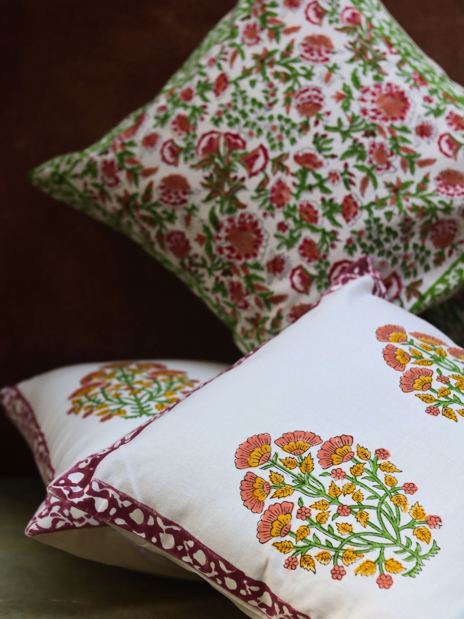 Dreamy Delight & Liana Vine Cushion Covers combo with premium quality material