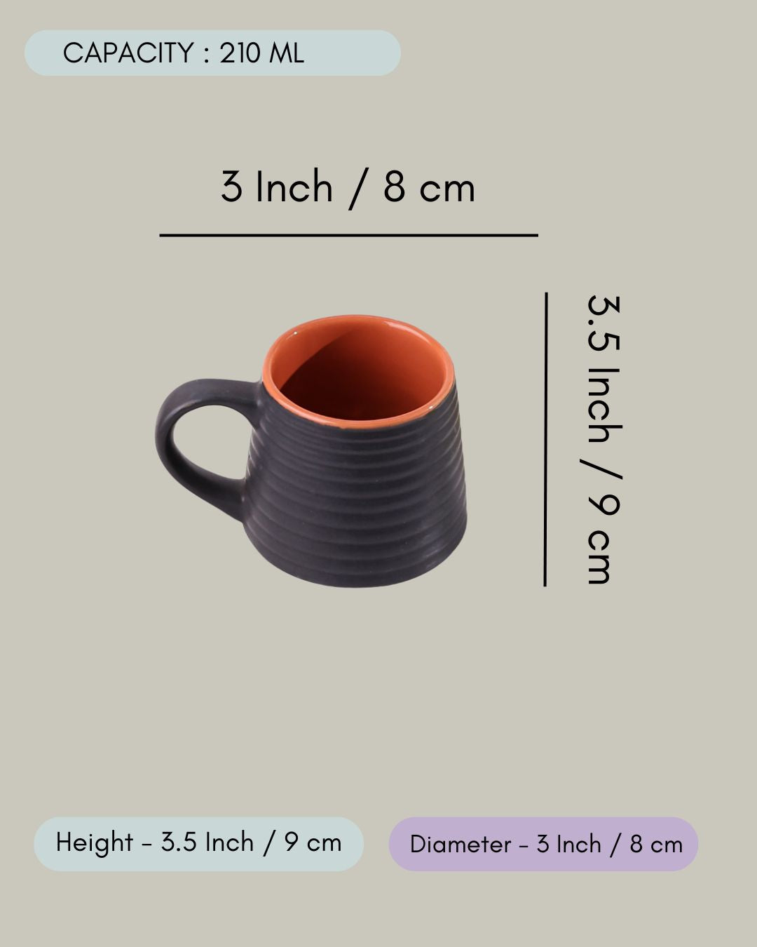 Black Ring Coffee Mug