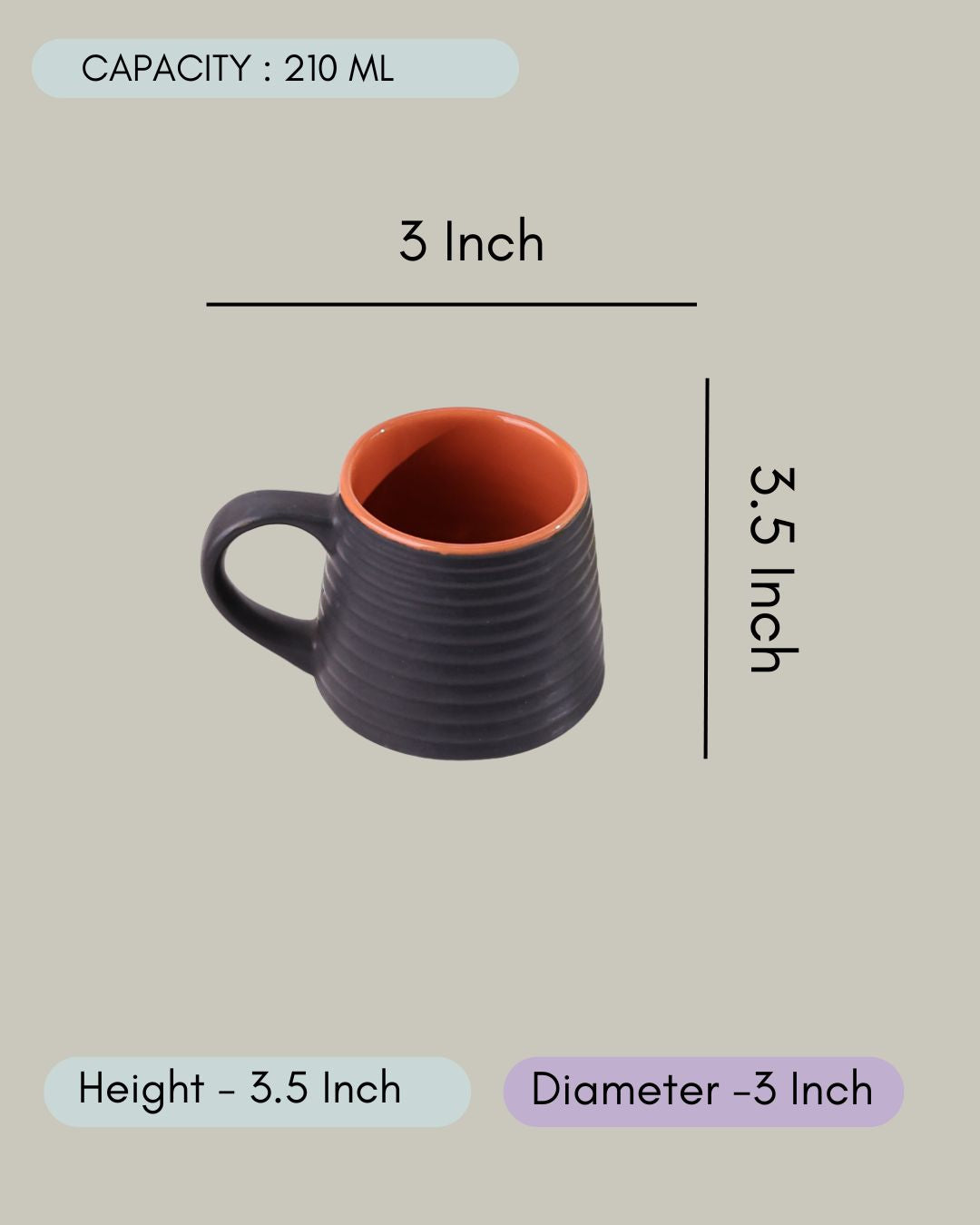 Black Ring Coffee Mug
