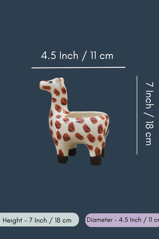 Hello Giraffe Planter