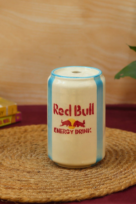 Handmade Red Bull Tumbler