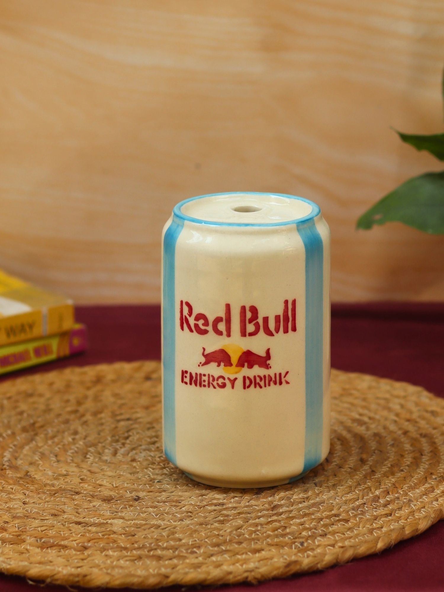 Handmade Red Bull Tumbler