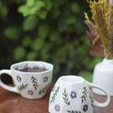 Lavender Fields Mug handmade in india