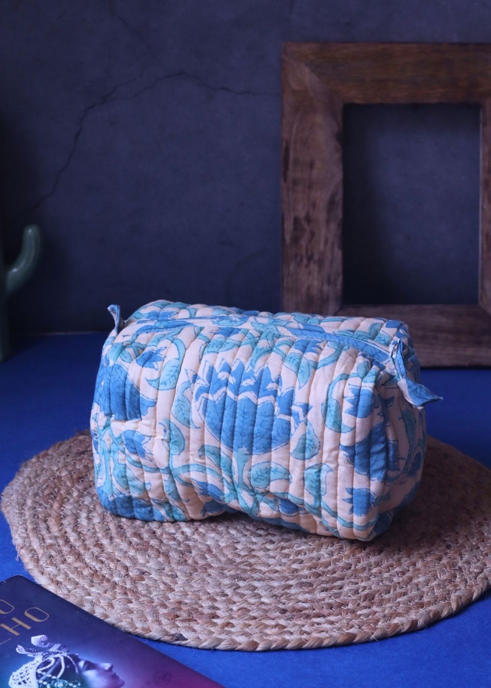 Handmade Aqua Magic Toiletry Bag - Medium