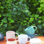 Set of 6 Neutral Mugs (for the price of 5) handmade in india