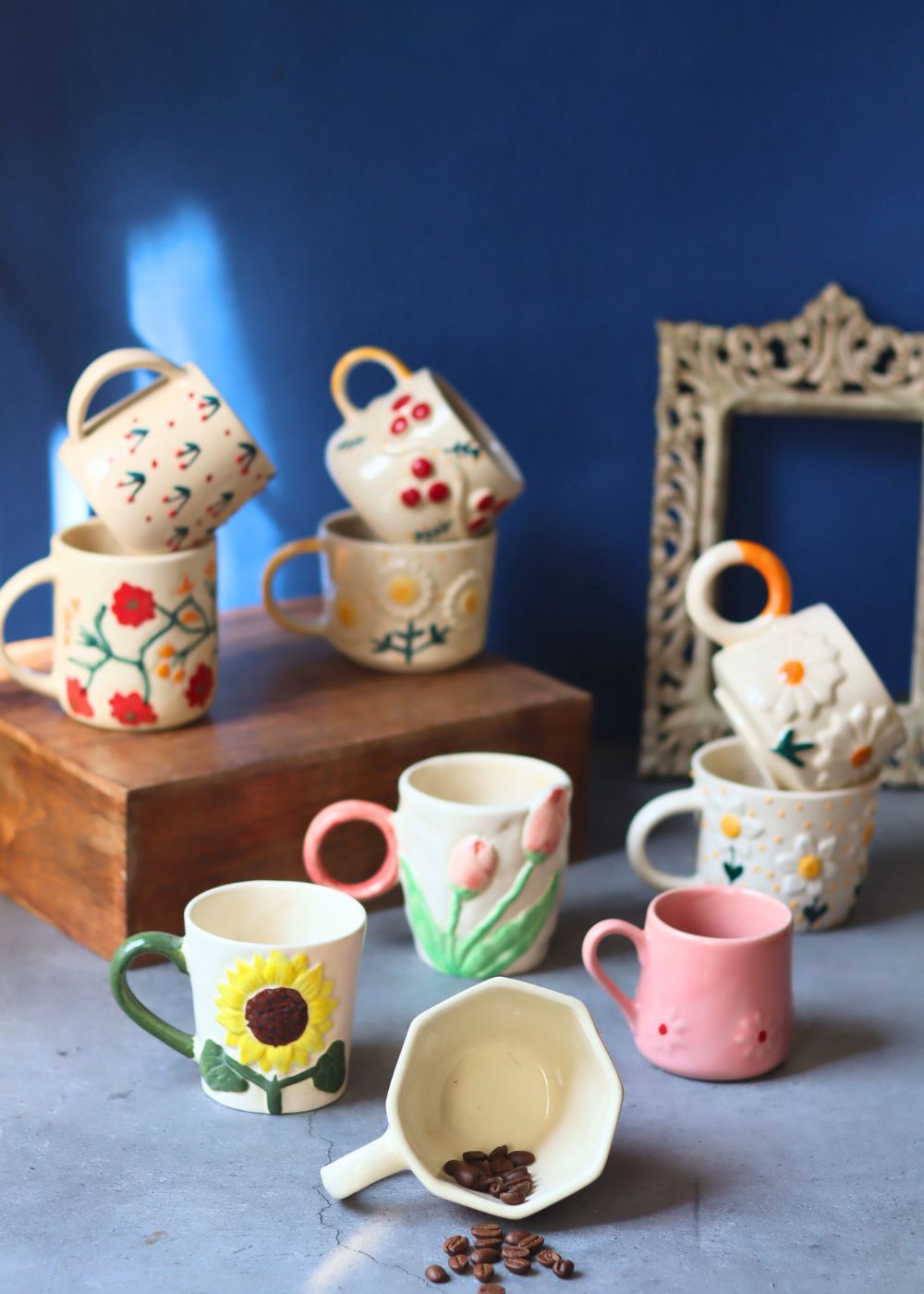 Set of 10 Summer Glow mugs Combo (for the price of 7) with premium quality material