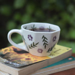 Lavender Fields Mug made by ceramic