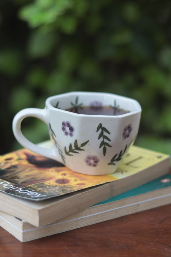 Lavender Fields Mug made by ceramic