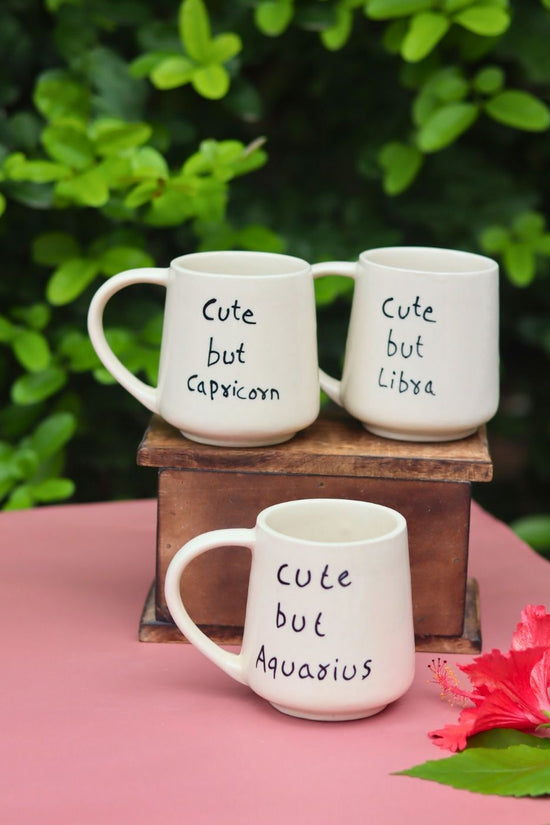 handmade Set of 3 - The Zordic Mugs
