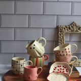 Get 4 mugs, get 2 mugs & Saucer FREE handmade in india