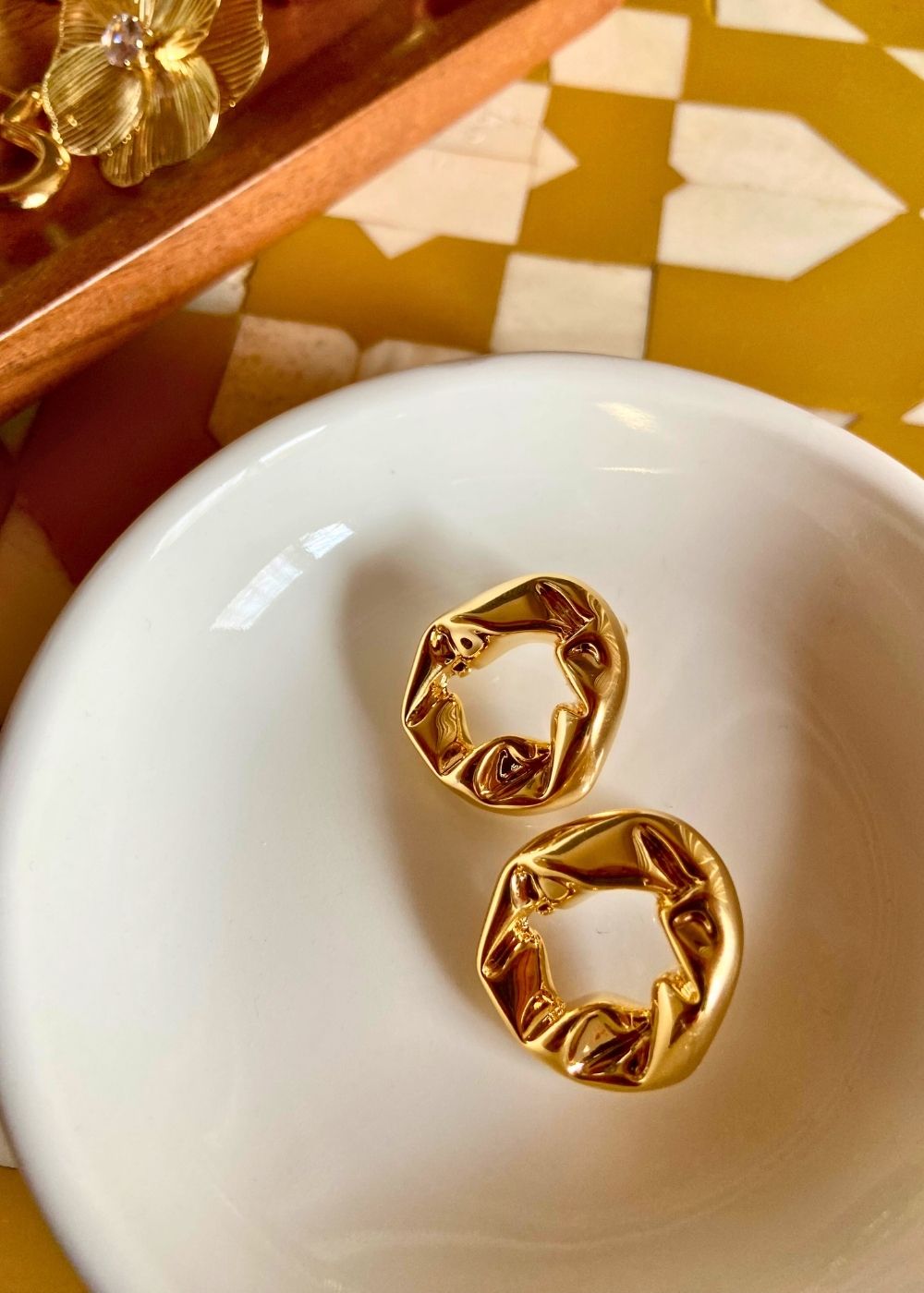 Aura Studs handmade in India