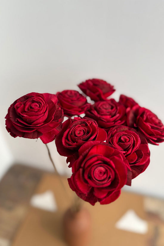 Scarlet Serenity Bunch Handmade in India