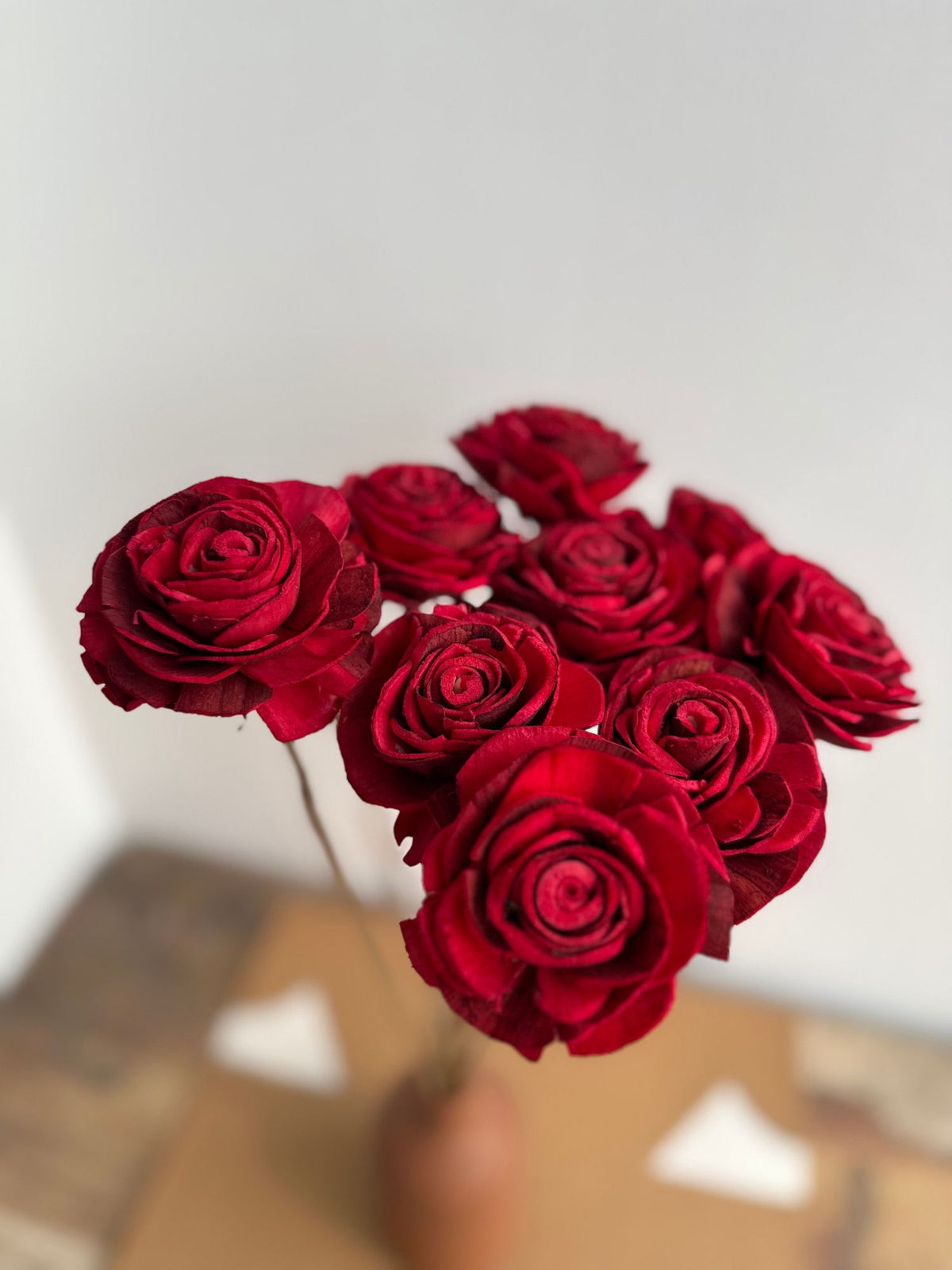 Scarlet Serenity Bunch Handmade in India