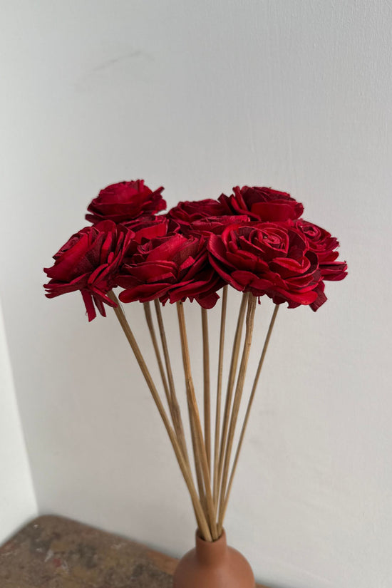 Sola Wood Red Rose Bunch