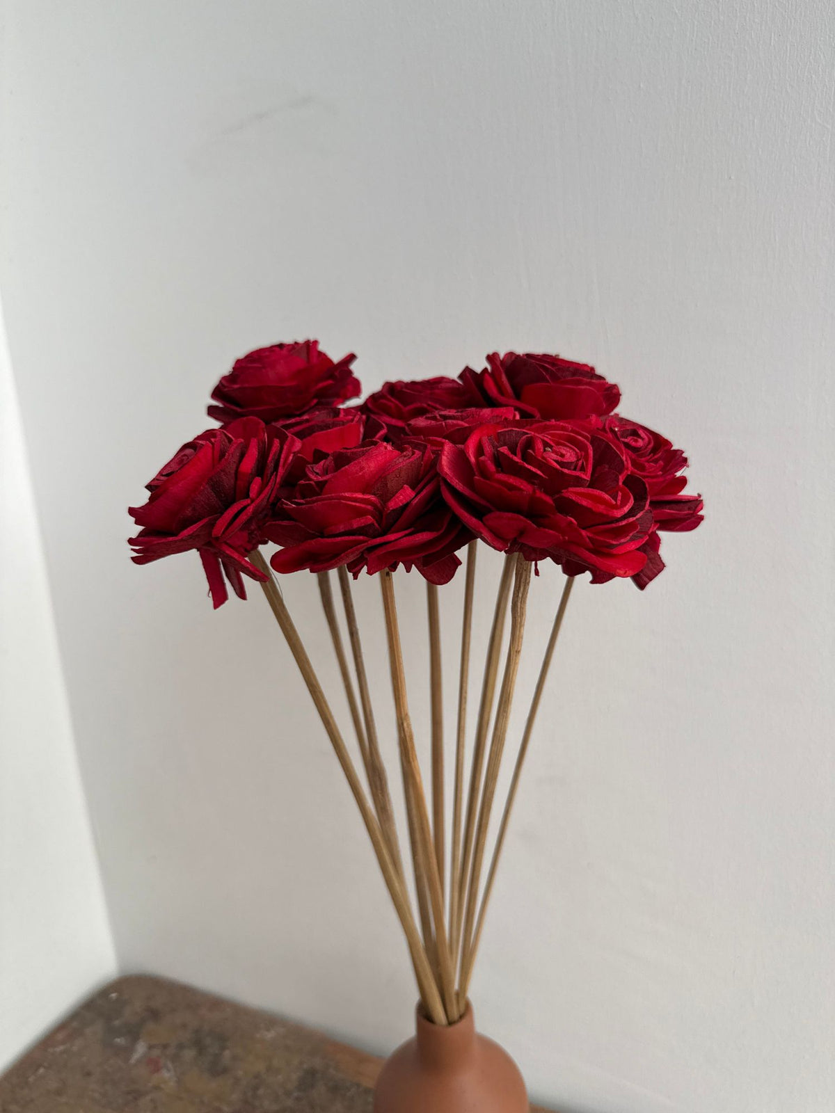 Sola Wood Red Rose Bunch