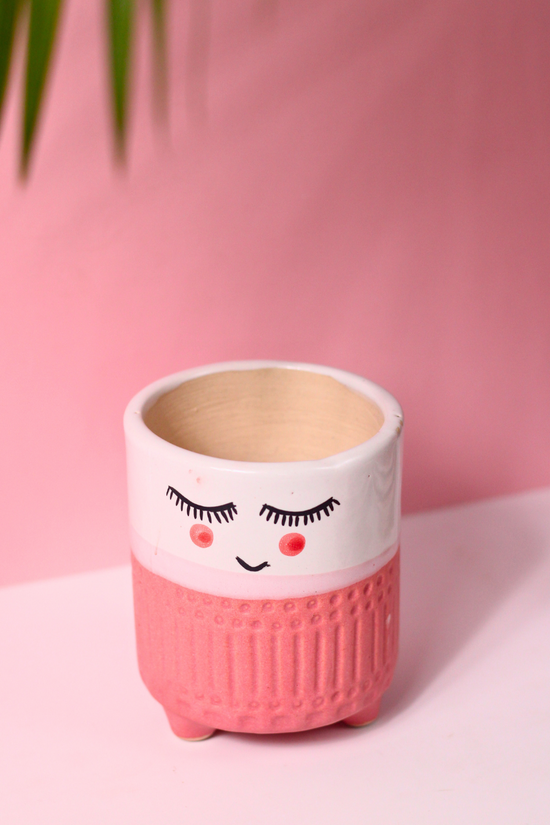 Adorable Pink Planter