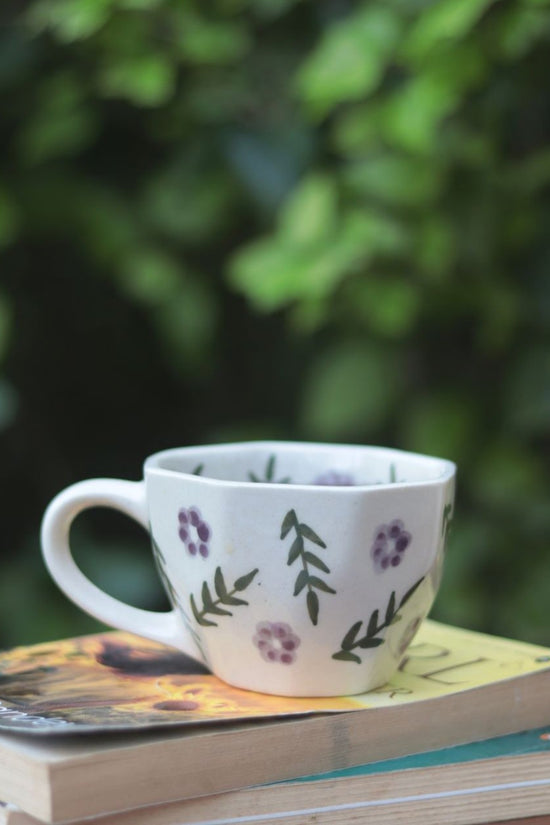 Handmade Lavender Fields Mug