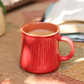 Red Etching Chai Cup