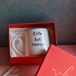 cute but cancerian mug  in a gift box handmade in india