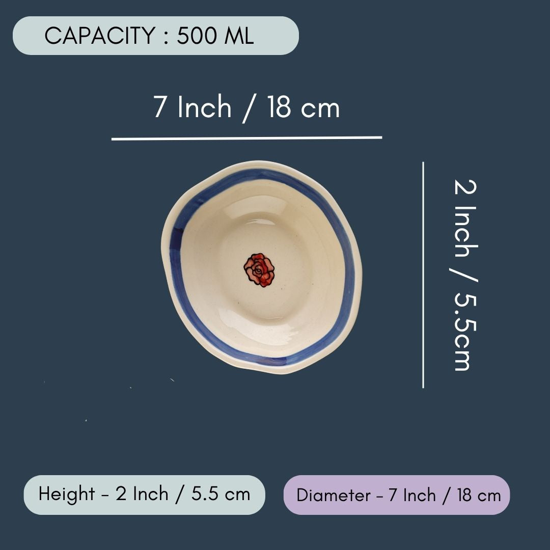 Petal Perfection Lined Bowl