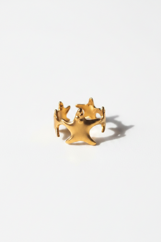 Star Adjustable Ring