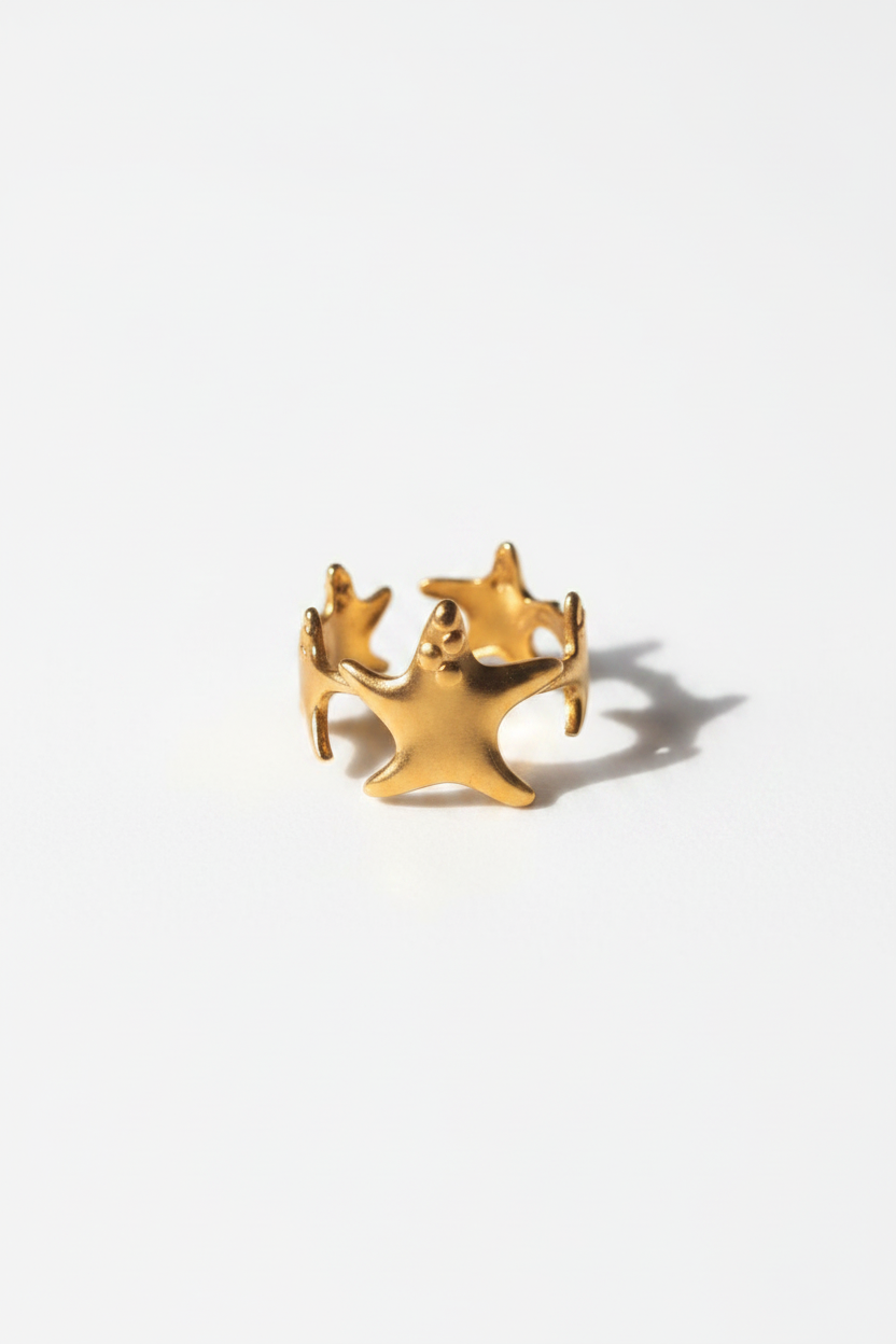 Star Adjustable Ring