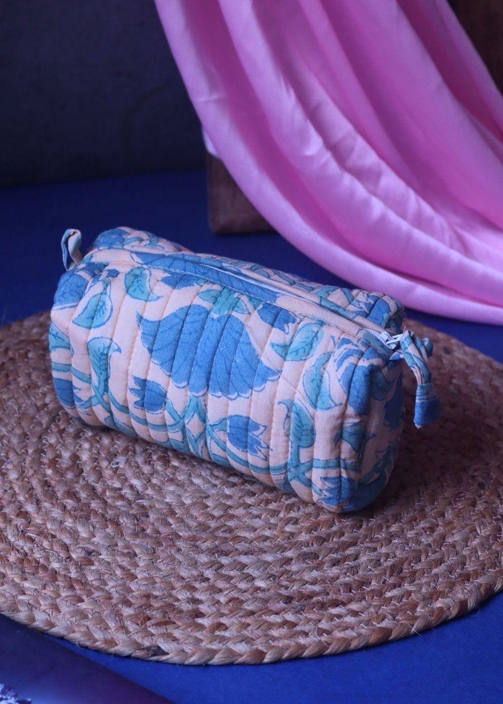 Handmade Aqua Magic Toiletry Bag - Small