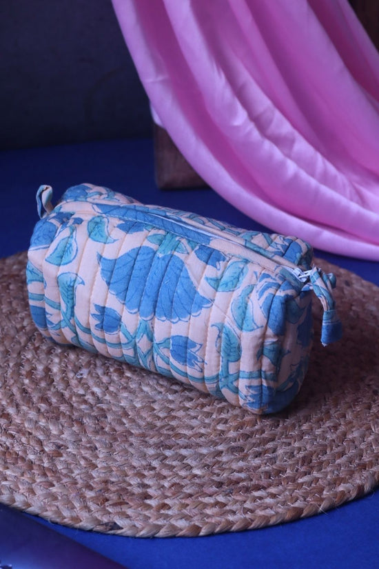 Handmade Aqua Magic Toiletry Bag - Small