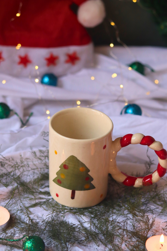 Drinkware christmas tree coffee mug 