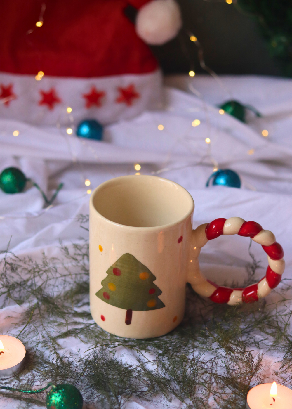 Drinkware christmas tree coffee mug 