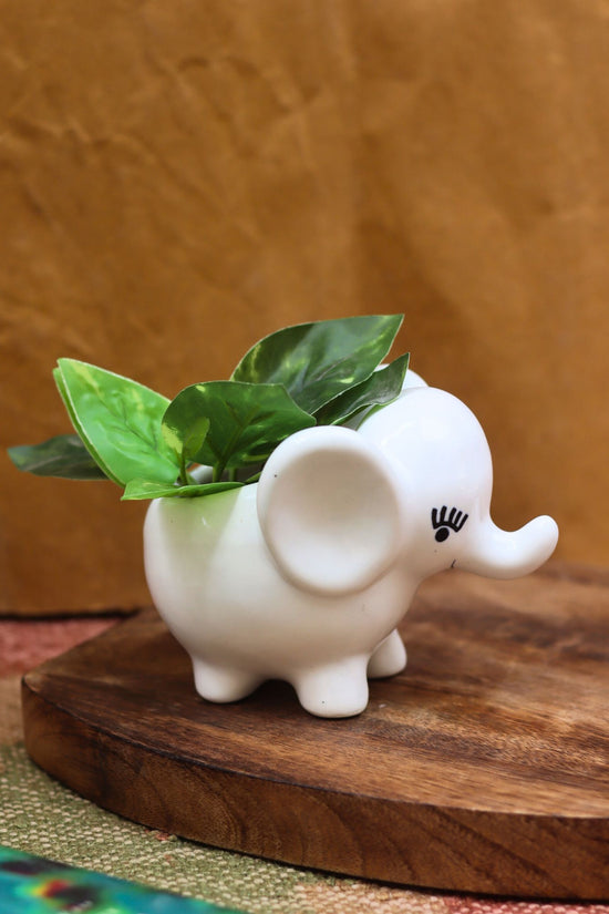 Ele Planter made by ceramic 