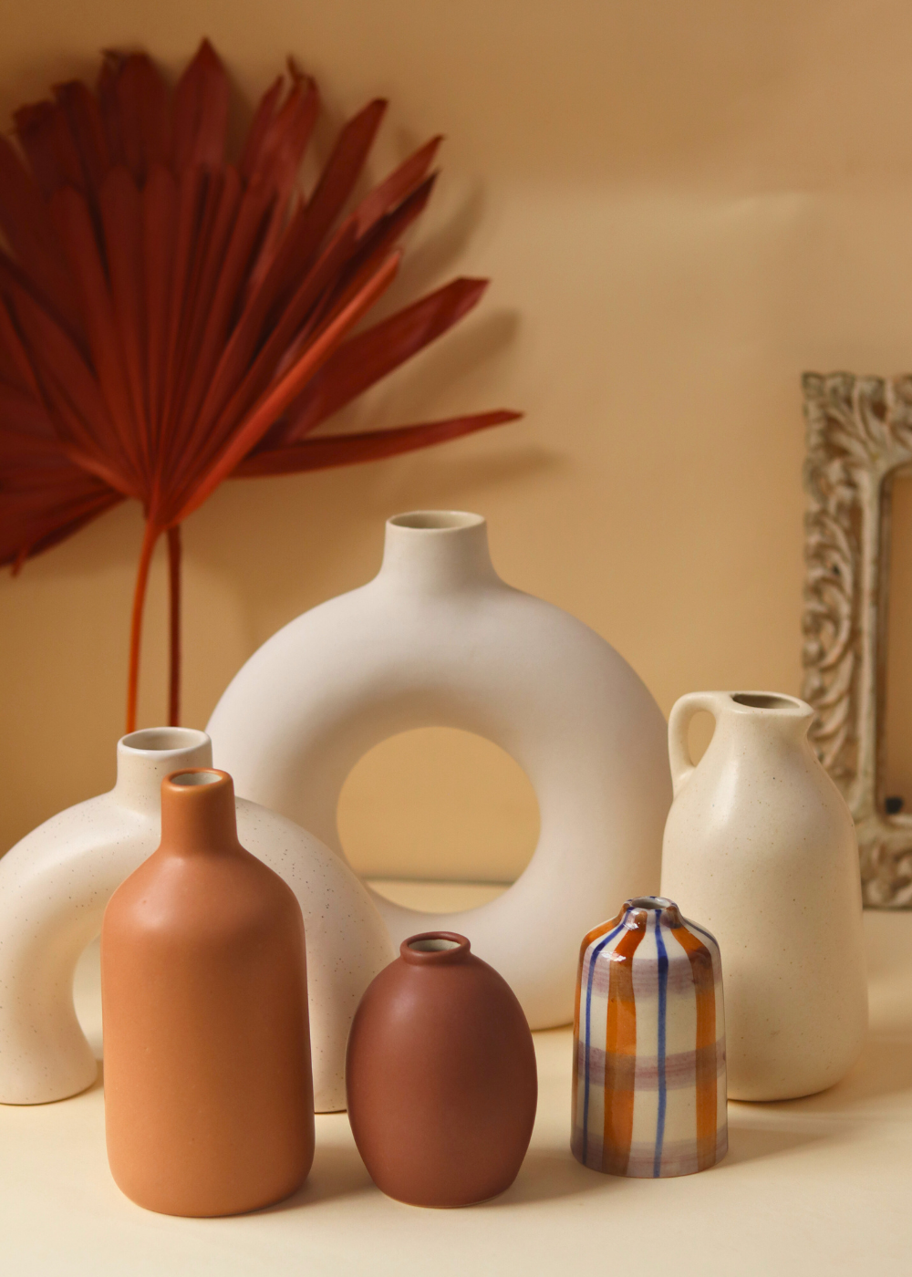 donut & misfit vase handmade in india 