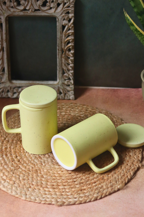 Mellow yellow coffee mug 